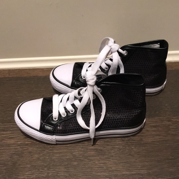 Revolution Dancewear Sparkle High Top Sneaker - Picture 3 of 5